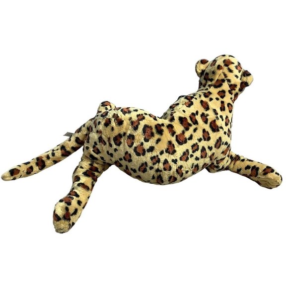 Disney Animal Kingdom Leopard Stuffed Animal  22” Cheetah Plush - Picture 3 of 7